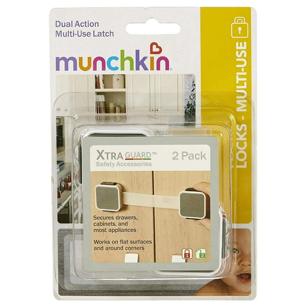 NWT Munchkin Dual Action Multi-Use Latch 2-pack